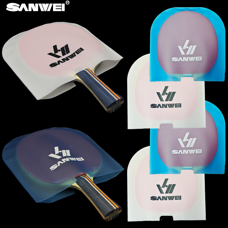 Donic Table Tennis Ball - SANWEI 両面卓球ラケット保護フィルム防塵抗酸化卓球バットゴムプロテクターカバー 1/2PC