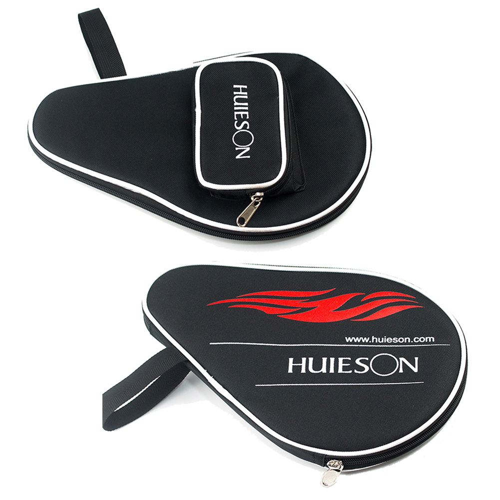 Table Tennis Kit Bag - 卓球ラケット,オックスフォード生地,スポンジホルダー,ブレードパドルボール用ケース,収納,黒,青,1個,30x20cm