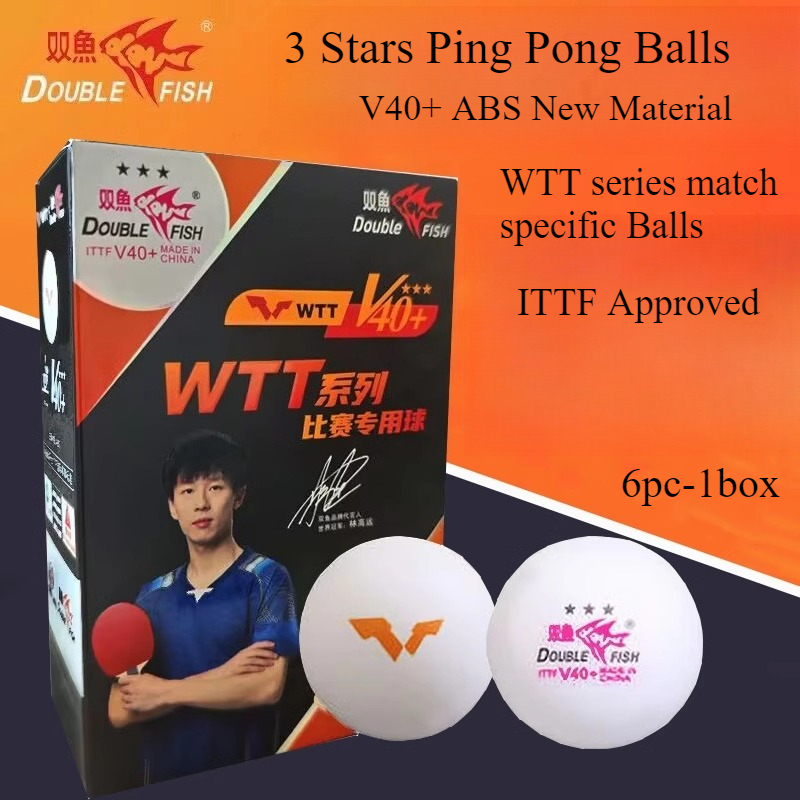 Donic Table Tennis Ball - 1/2/3BOX ダブルフィッシュ 3 スター ITTF 卓球ボール