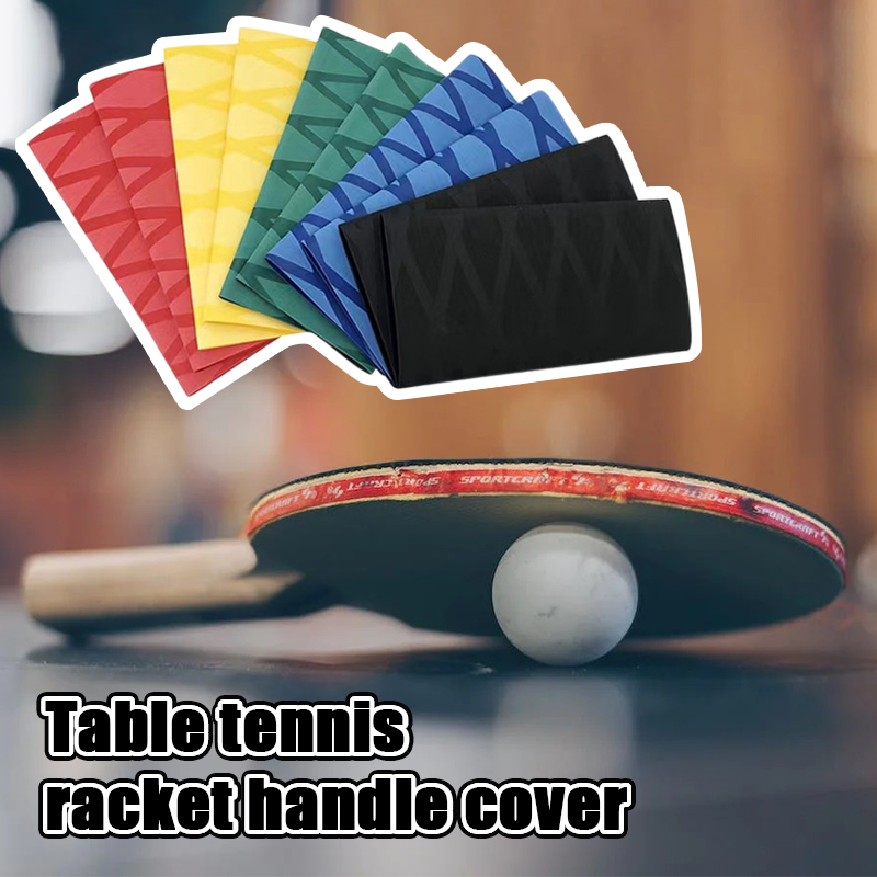 Table Tennis Hybrid Rubbers - 卓球ラケットハンドテープ、滑り止め熱収縮ハンドルラバースリーブ付き
