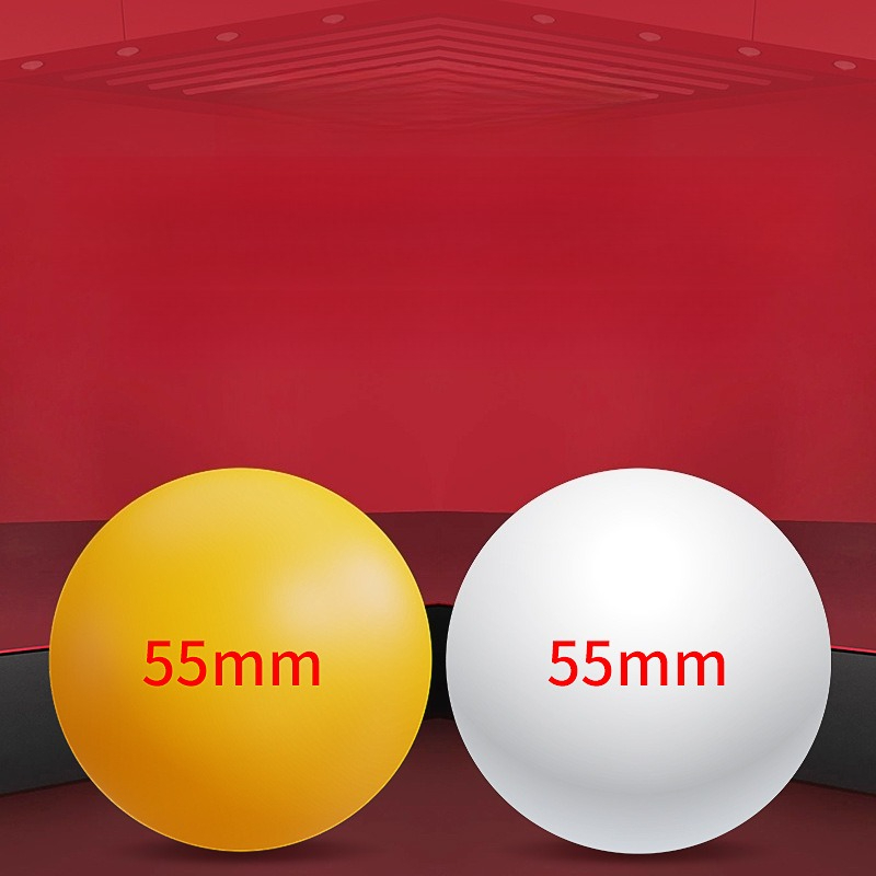 Table Tennis Logo - 55mm卓球用大型ボール、家庭用トレーニング卓球、耐摩耗性があり、壊れにくい