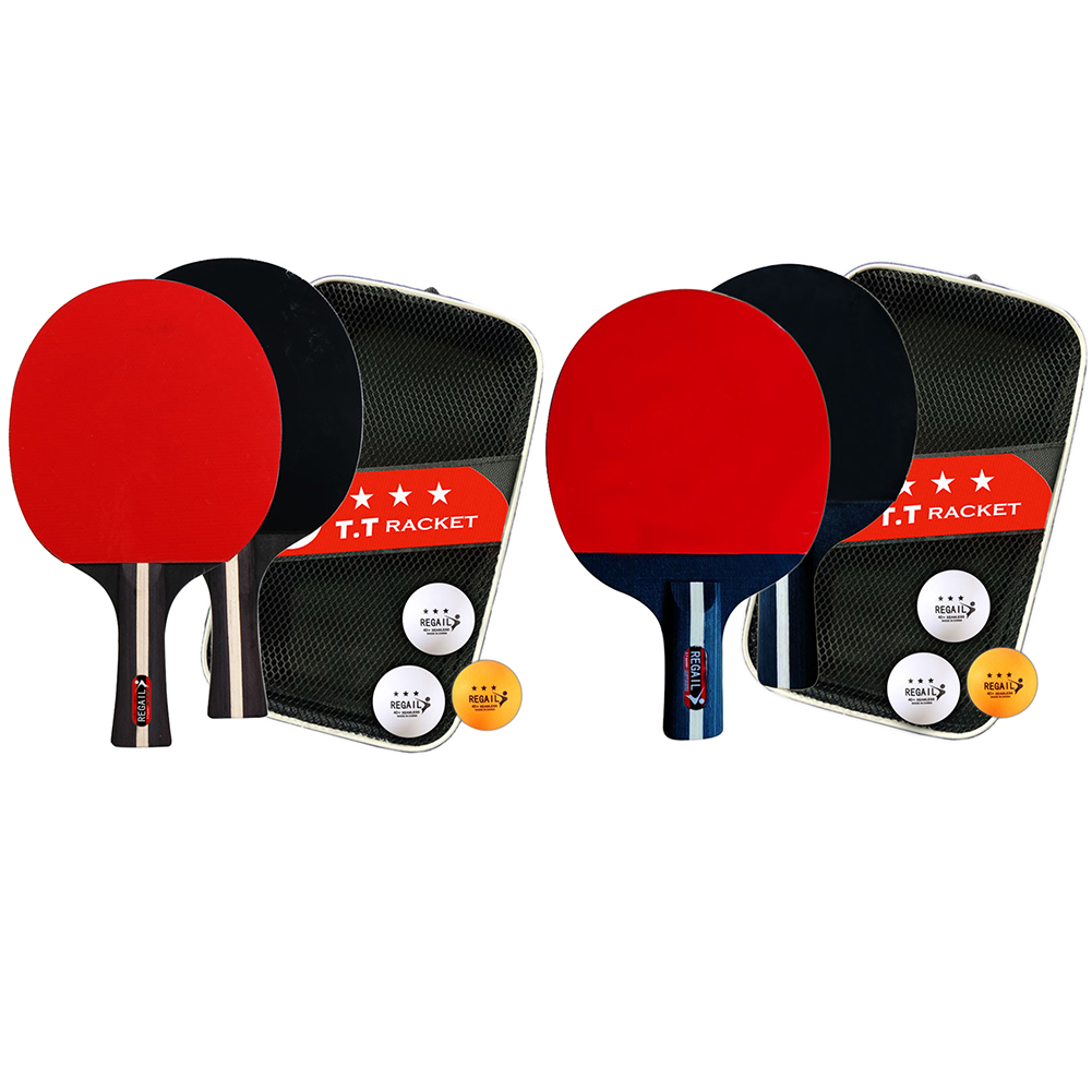 卓球ラケット,バッグ付き,ピンポンラケット,2ラケット,3ボ - Table Tennis Kit Bag のレビューと価格