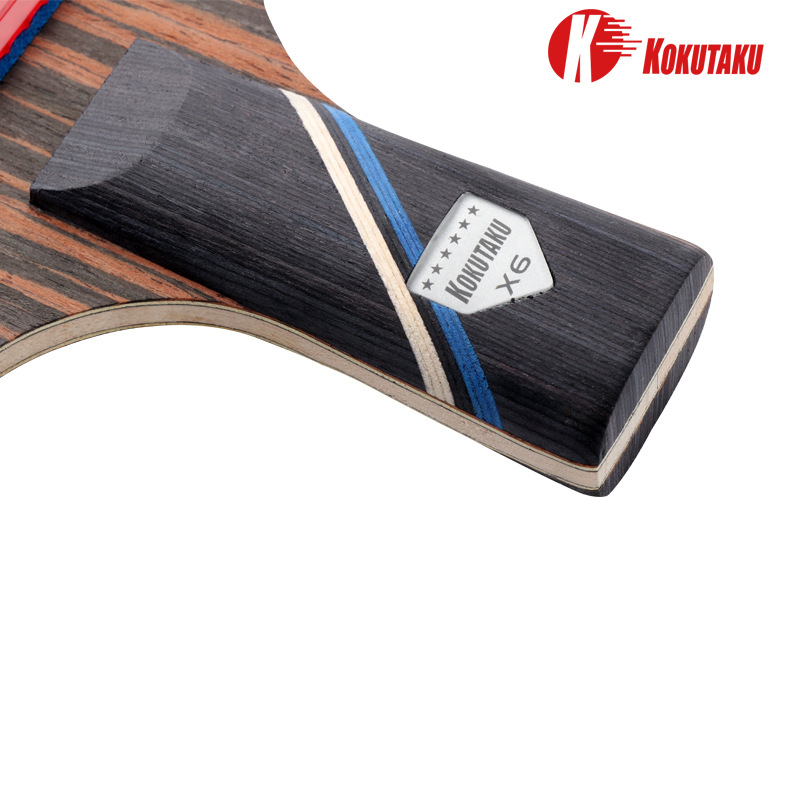 KOKUTAKU 2 個 6 スター卓球パドルセット X6  - Table Tennis Kit Bag のレビューと価格