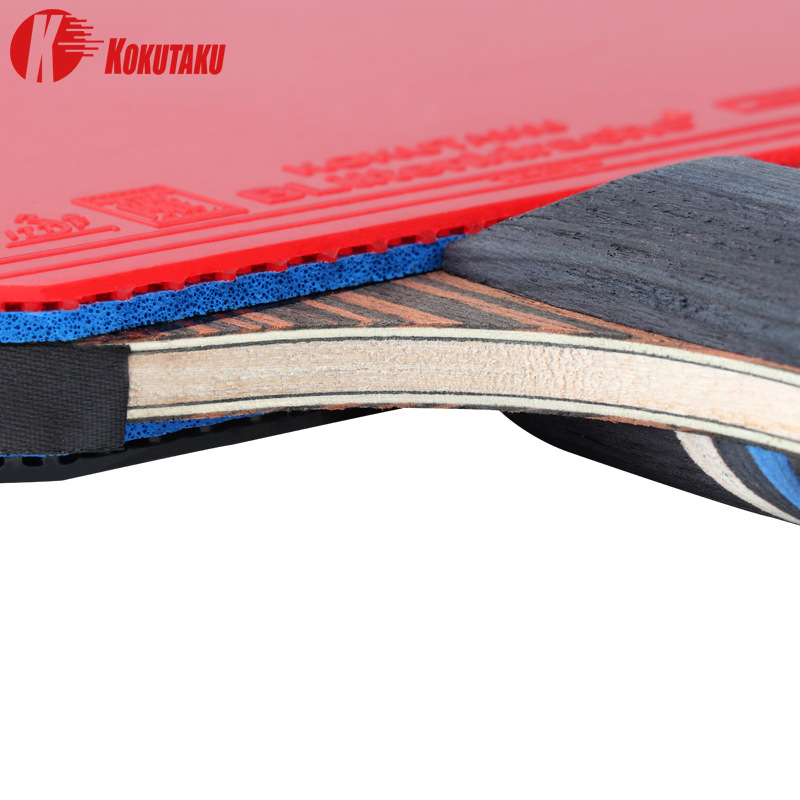 KOKUTAKU 2 個 6 スター卓球パドルセット X6  - Table Tennis Kit Bag のレビューと価格