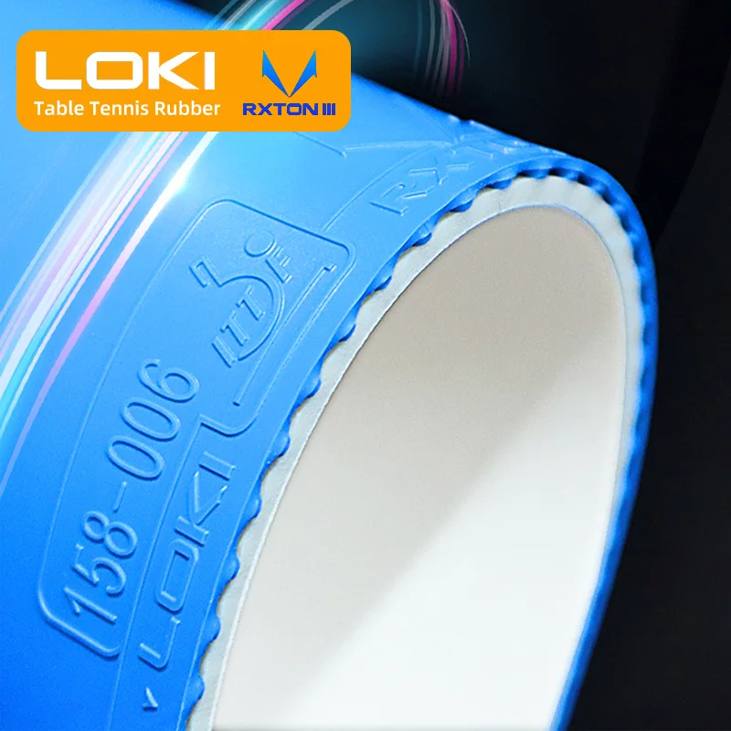 オリジナル LOKI RXTON 1&3 ブルーピンク卓球ラ - Table Tennis Association のレビューと価格