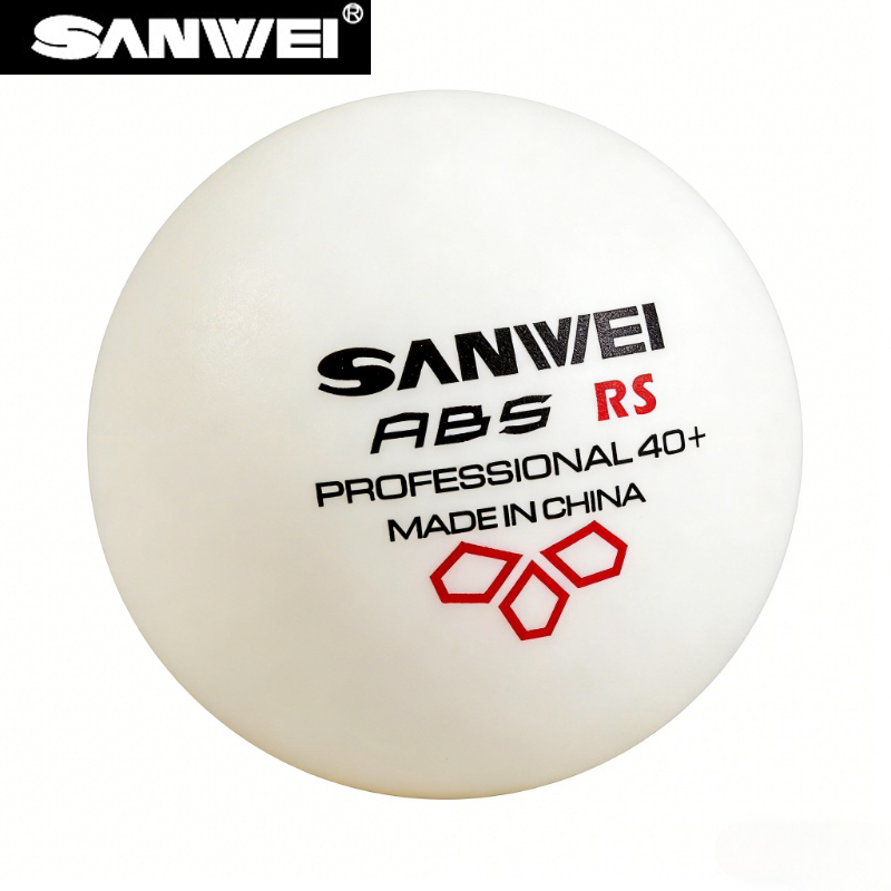 オリジナル SANWEI ABS 新素材 40+ 卓球ボール - Table Tennis Logo のレビューと価格