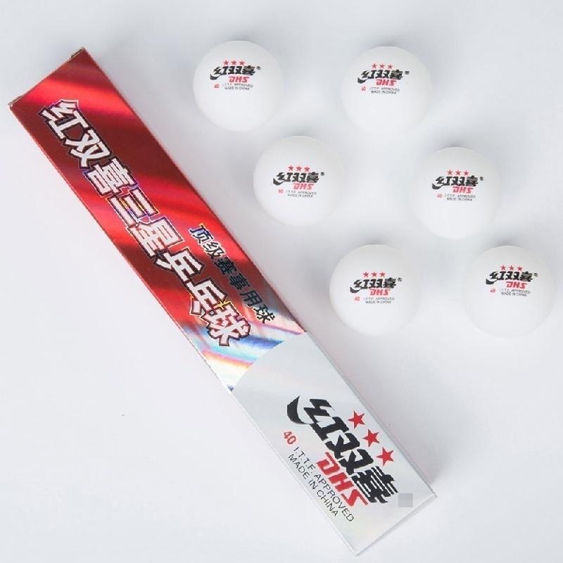 6 個の新しい 3 つ星卓球ボールプロフェッショナル 40  - Table Tennis Logo のレビューと価格