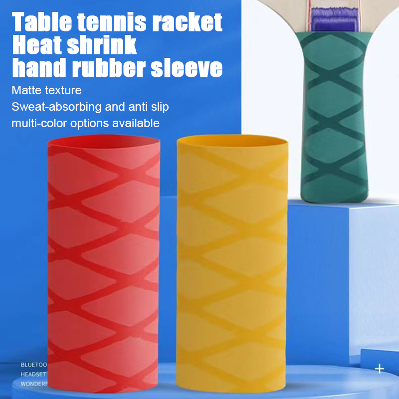 卓球ラケットハンドテープ、滑り止め熱収縮ハンドルラバースリー - Table Tennis Hybrid Rubbers のレビューと価格