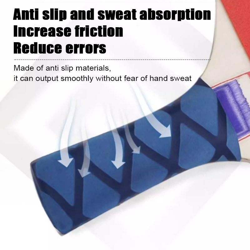 卓球ラケットハンドテープ、滑り止め熱収縮ハンドルラバースリー - Table Tennis Hybrid Rubbers のレビューと価格